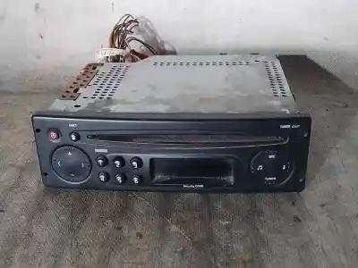 Second-hand car spare part audio system / radio cd for renault kangoo i (f/kc0) k9k700 oem iam references 8200403537
