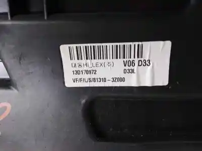 Second-hand car spare part driver left window regulator for hyundai i40 (vf) d4fd oem iam references 813103z000  