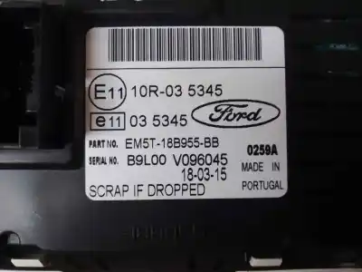 Second-hand car spare part multifunction display for ford c-max ii (dxa/cb7, dxa/ceu) 1.0 ecoboost oem iam references em5t18b955bb  