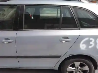 Second-hand car spare part rear left door for skoda fabia combi (5j5) cayb oem iam references 