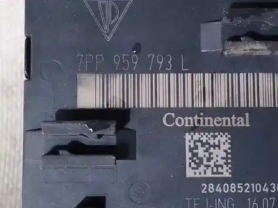 Автозапчастина б/у електронний модуль для porsche cayenne (typ 92aa) cas посилання на oem iam 7pp959793l  