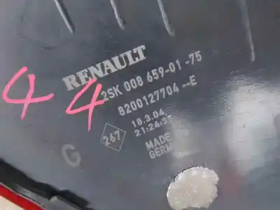 Автозапчасти б/у левый задний фонарь за renault scenic ii (jm) f9q800 ссылки oem iam 8200127704  