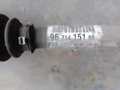 Pezzo di ricambio per auto di seconda mano trasmissione anteriore destra per citroen c5 ii break (re_) 1.6 hdi (re9hzc, re9hyb) riferimenti oem iam 9671415180  