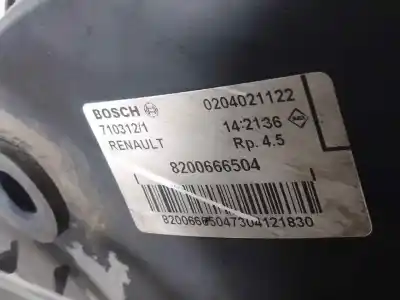 Автозапчастина б/у гальмівний серво для renault kangoo i (f/kc0) f9q782 посилання на oem iam 8200666504  