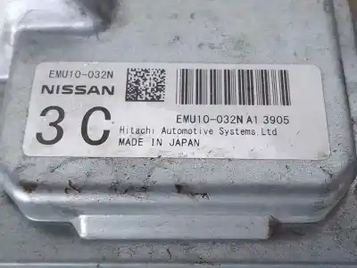 Second-hand car spare part automatic gearbox control unit for nissan note (e12) k9k oem iam references emu10032n  