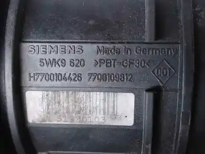 Second-hand car spare part flowmeter for renault scenic (ja..) f9q732 oem iam references 7700109812  