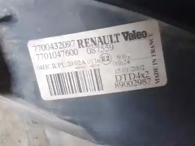 Автозапчастина б/у права фа для renault scénic i monospace (ja0/1_, fa0_) 1.9 dci (ja05, ja1f) посилання на oem iam 7700432097  