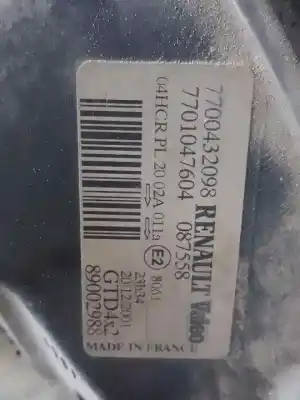 Piesă de schimb auto la mâna a doua far stânga pentru renault scénic i monospace (ja0/1_, fa0_) 1.9 dci (ja05, ja1f) referințe oem iam 7700432098  