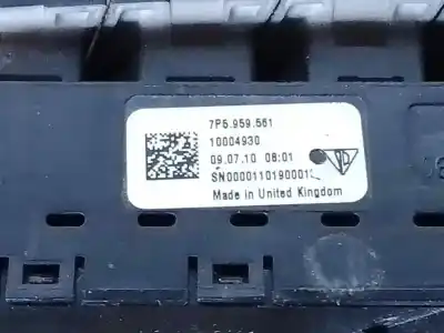 Автозапчастина б/у многофункційне управління для porsche cayenne (typ 92aa) cas посилання на oem iam 7p5959561  