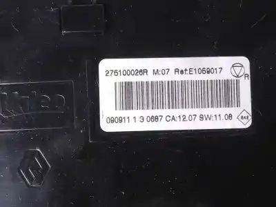 Автозапчастина б/у клімат-контроль для renault scénic iii (jz0/1_) 1.5 dci посилання на oem iam 275100026r  