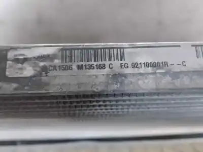 Автозапчасти б/у конденсатор / радиатор кондиционера воздуха за renault scénic iii (jz0/1_) 1.5 dci ссылки oem iam 921100001r  