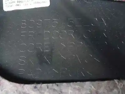 Автозапчастина б/у оббірка передніх дверей ліва для nissan pulsar fastback (c13) 1.5 dci посилання на oem iam 809753zl0a  