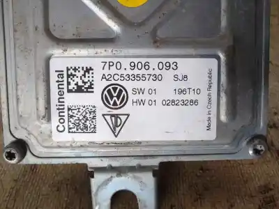 Автозапчастина б/у електронний модуль для porsche cayenne (typ 92aa) cas посилання на oem iam 7p0906093  