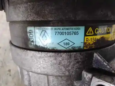 Автозапчасти б/у компрессор кондиционера воздуха за renault scenic (ja..) f9q744 ссылки oem iam 7700105765  