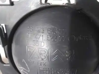 Автозапчастина б/у внутрішня задня права ручка для citroen c3 hfx(tu1jp) посилання на oem iam 9647164377  