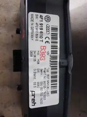 Автозапчастина б/у аудіо система / радіо cd для audi a6 c6 (4f2) 2.7 tdi посилання на oem iam 4f1919610t  