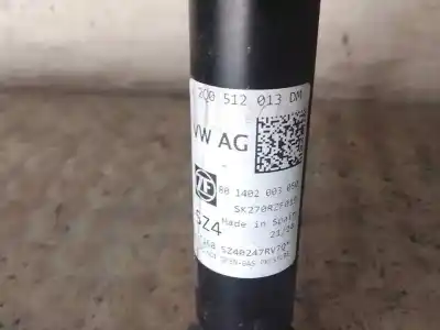 Автозапчасти б/у задний левый амортизатор за skoda fabia (pj3) dsg ссылки oem iam 2q0512013dm  