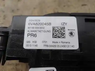 Автозапчасти б/у отопление / кондиционирование воздуха за skoda fabia (pj3) dsg ссылки oem iam 6va820045b  