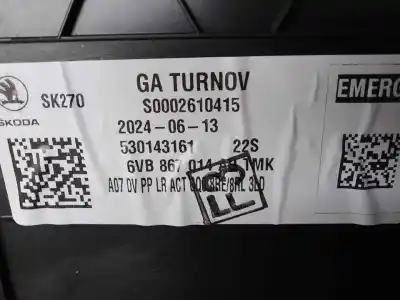 Автозапчасти б/у обивка передней правой двери за skoda fabia (pj3) dsg ссылки oem iam 6vb867014ah  