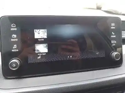 Second-hand car spare part gps navigation system for skoda fabia (pj3) dsg oem iam references 657035869  