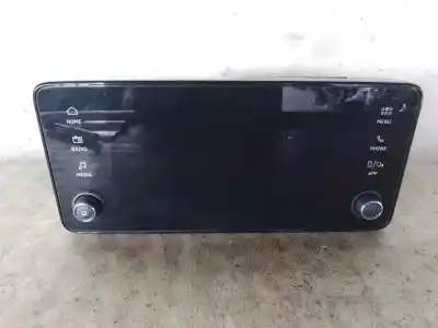 Second-hand car spare part gps navigation system for skoda fabia (pj3) dsg oem iam references 657035869  