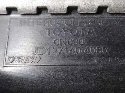 Tweedehands auto-onderdeel intercooler voor toyota yaris (ksp1/nlp1/nsp1) d1nd oem iam-referenties jd1271404080  