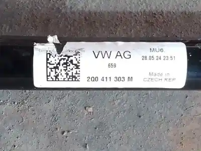 Автозапчастина б/у передній стабілізатор для skoda fabia (pj3) dsg посилання на oem iam 2q0411303m  