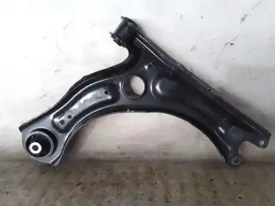 Автозапчастина б/у передній лівий нижний рычаг підвіски для skoda fabia (pj3) dsg посилання на oem iam 2q0407151d  