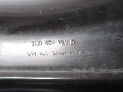 Автозапчастина б/у передній лівий нижний рычаг підвіски для skoda fabia (pj3) dsg посилання на oem iam 2q0407151d  