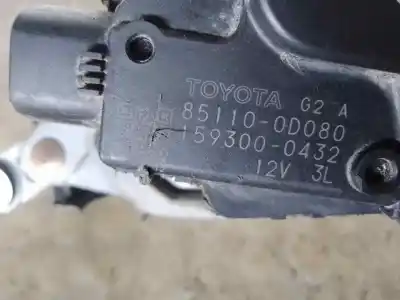 Автозапчастина б/у двигатель передніх склоочисників для toyota yaris (ksp9/scp9/nlp9) 1nrfe посилання на oem iam 851100d080  