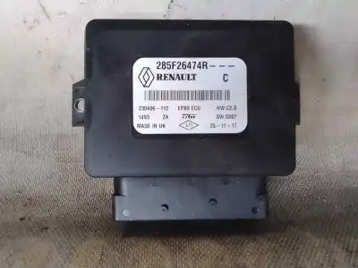 Second-hand car spare part ELECTRONIC MODULE for RENAULT MEGANE IV SPORT TOURER  OEM IAM references 285F26474R  