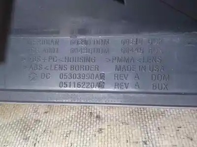 Автозапчастина б/у правий ліхтар для dodge avenger (js) byl посилання на oem iam 05303990ae  