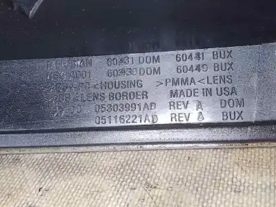 Автозапчастина б/у лівий ход ліхар для dodge avenger (js) byl посилання на oem iam 05303991ad  