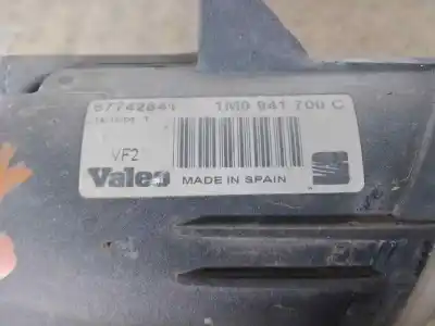 Автозапчастина б/у правий протитуман для seat leon (1m1) 1.9 tdi посилання на oem iam 1m0941700c  
