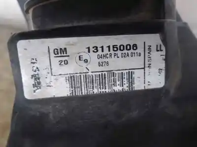 Second-hand car spare part left headlight for opel corsa c z10xe oem iam references 13115006  