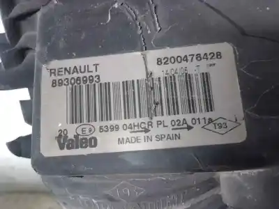 Автозапчасти б/у левая фара за renault megane ii sedán (lm0/1_) 1.5 dci (lm02, lm13, lm2a) ссылки oem iam 8200476428  