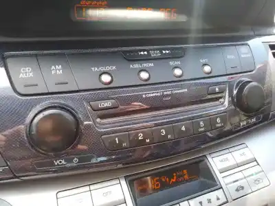Second-hand car spare part audio system / radio cd for honda fr-v (be) 2.2 i ctdi (be5) oem iam references 