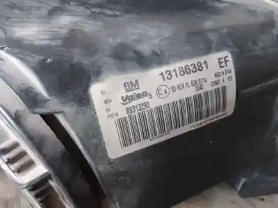 Автозапчастина б/у ліва фара для opel corsa c [z12xep посилання на oem iam 13186381  