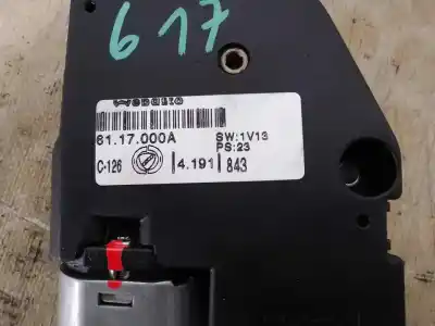 Автозапчастина б/у електричний двиг на дах для lancia ypsilon (843_) 1.3 jtd (843.axd11, 843.axd1a) посилання на oem iam 6117000a  