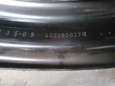 Second-hand car spare part spare tire for renault scénic iii (jz0/1_) 1.5 dci oem iam references 403000027r  