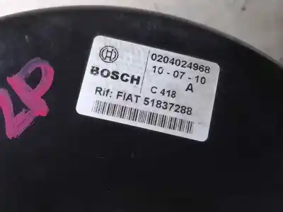 Автозапчастина б/у гальмівний серво для lancia ypsilon (101) 199a3000 посилання на oem iam 51837288  