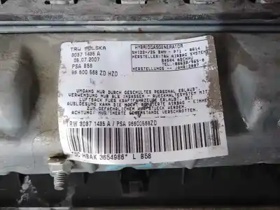 Автозапчастина б/у передня права подушка безопасности для citroen c4 picasso i monospace (ud_) 2.0 hdi 138 посилання на oem iam 96600568zd  