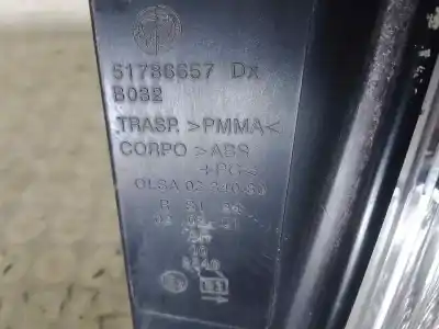Автозапчасти б/у правый задний фонарь за lancia ypsilon (101) 199a3000 ссылки oem iam 51786657  