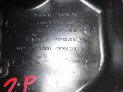 Автозапчастина б/у крішка двигуна для nissan pulsar fastback (c13) 1.5 dci посилання на oem iam 175753vd0a  