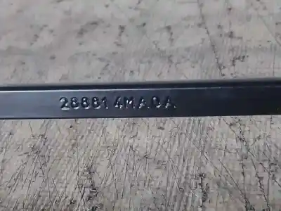 Second-hand car spare part left front windshield wiper arm for nissan pulsar fastback (c13) 1.5 dci oem iam references 288814ma0a  