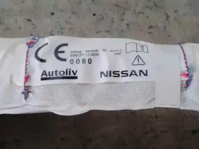 Автозапчастина б/у передня права подушка безпеки для nissan pulsar fastback (c13) 1.5 dci посилання на oem iam 985p03zl0a  