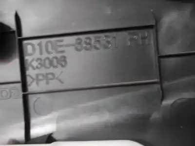 Автозапчастина б/у обликка задніх правіх дверей для mazda cx-3 (dk) luxury 120 cv / 88 kw посилання на oem iam d10e68531  