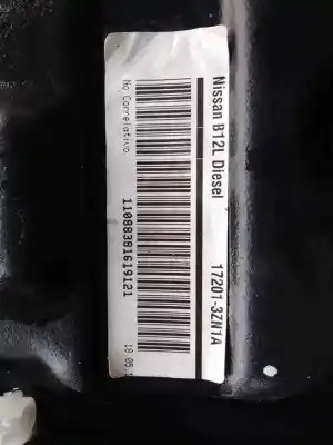 Автозапчастина б/у паливний бак для nissan pulsar fastback (c13) 1.5 dci посилання на oem iam 172013zn1a  