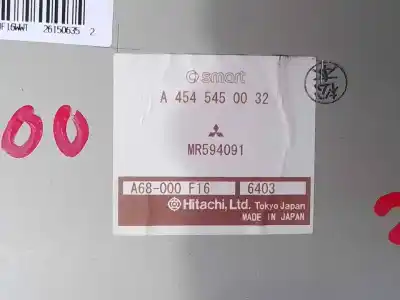 Second-hand car spare part electronic module for smart forfour m134911 oem iam references a4545450032  