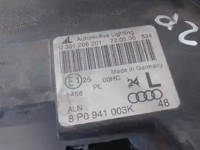 Автозапчастина б/у ліва фара для audi a3 (8p1) 1.9 tdi посилання на oem iam 8p0941003k  